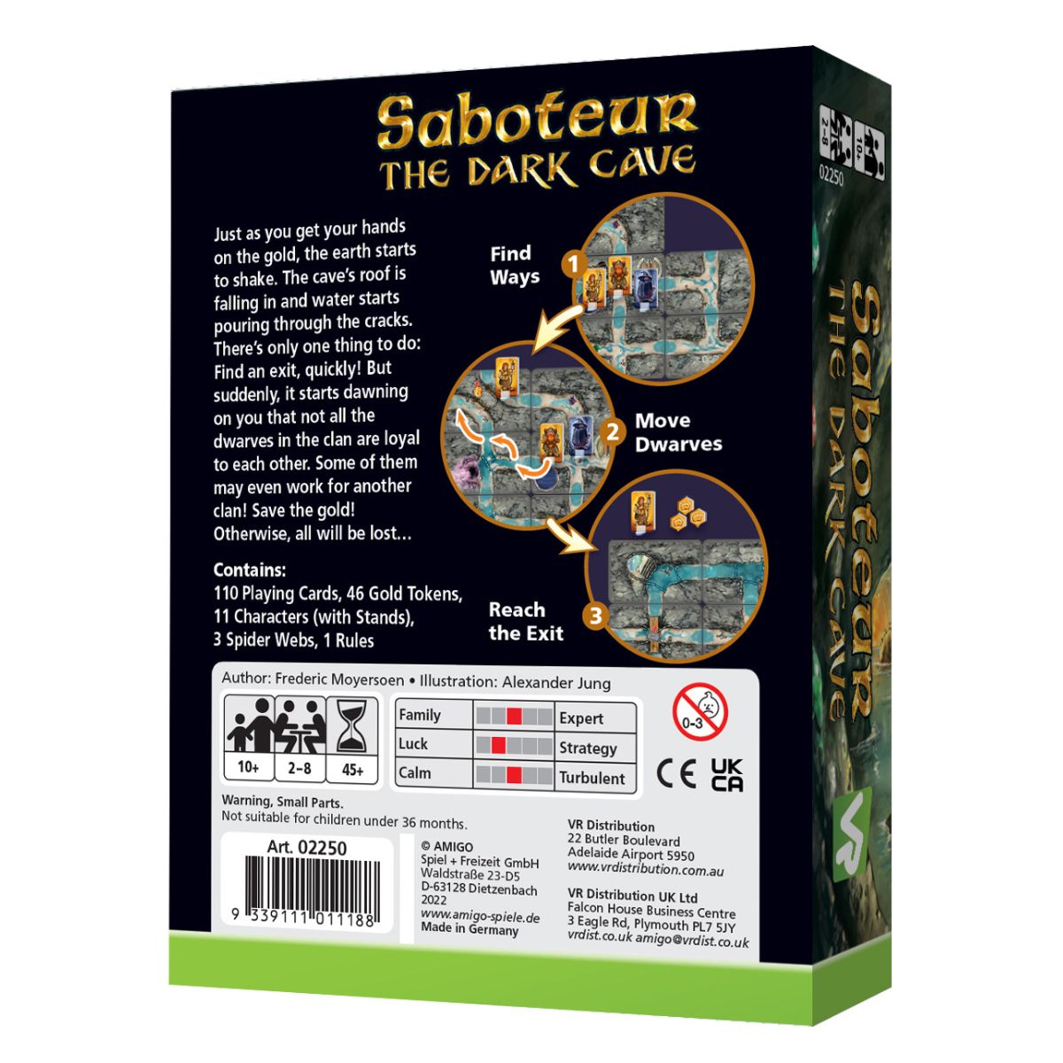 Saboteur the Dark Cave