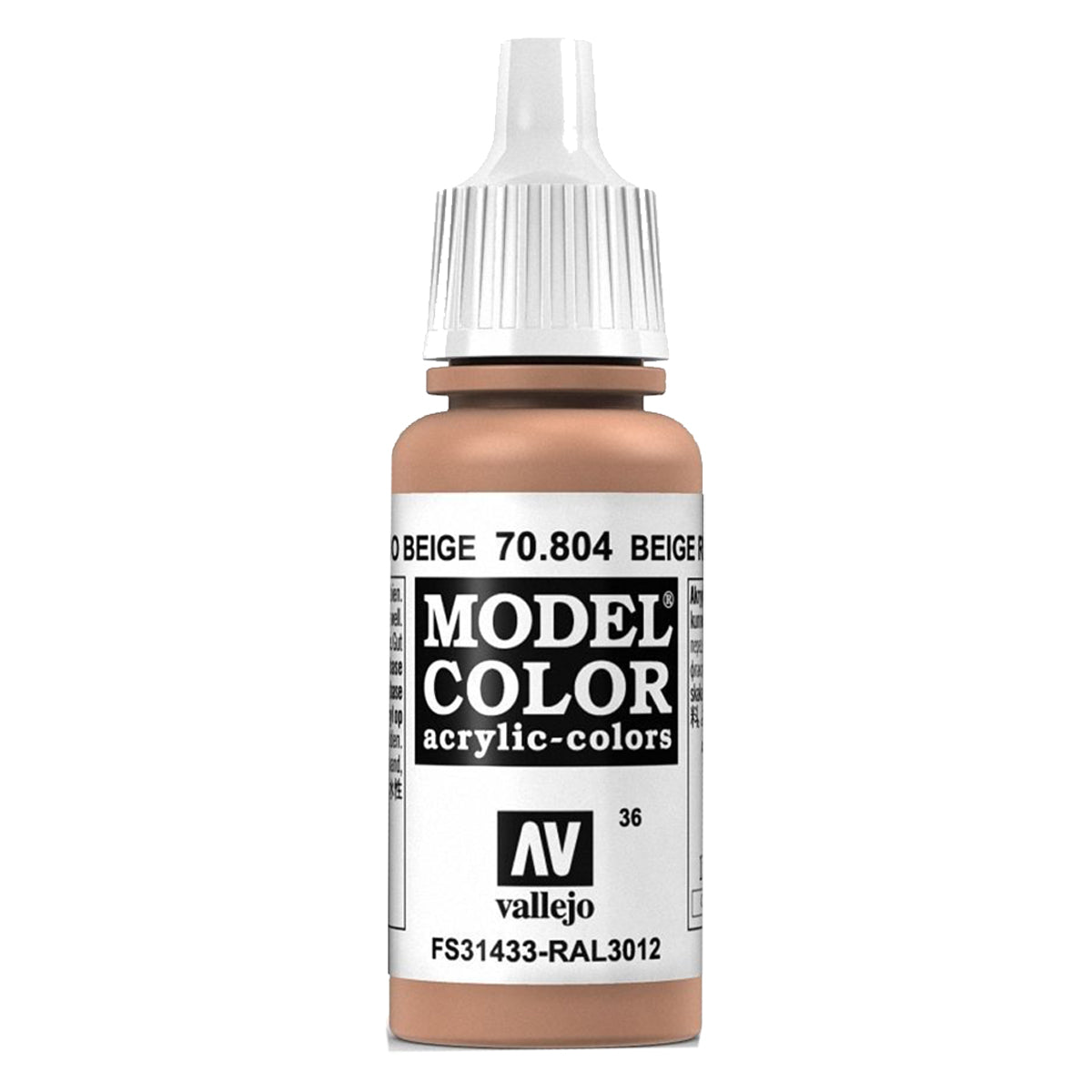 Vallejo Model Colour - Beige Red 17 ml