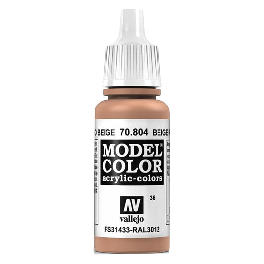 Vallejo Model Colour - Beige Red 17 ml