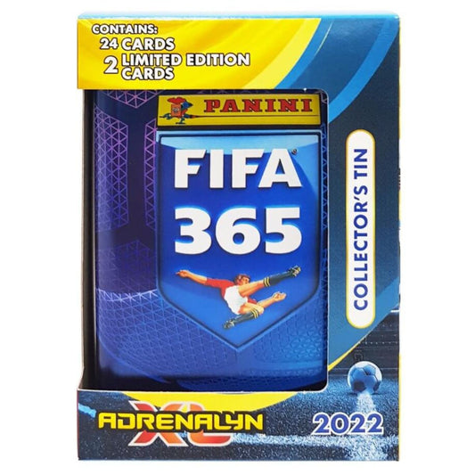 PANINI Adrenalyn FIFA 365 2022 Soccer Pocket Tin