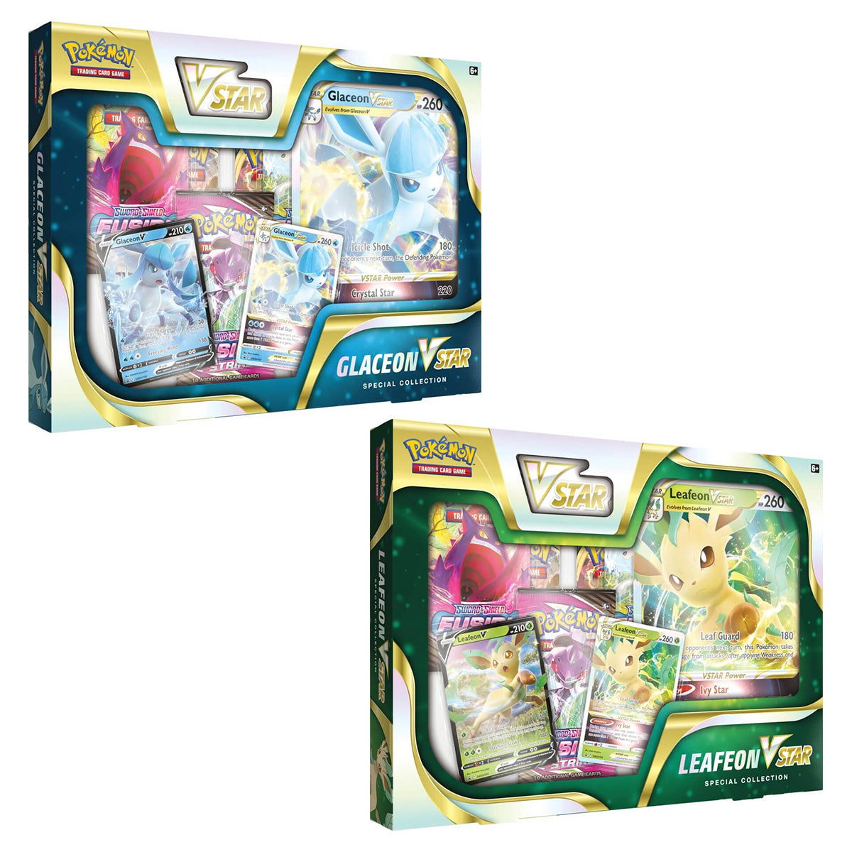 Brilliant Stars Leafeon VSTAR/Glaceon VSTAR Special Collection (Pair) POKEMON
