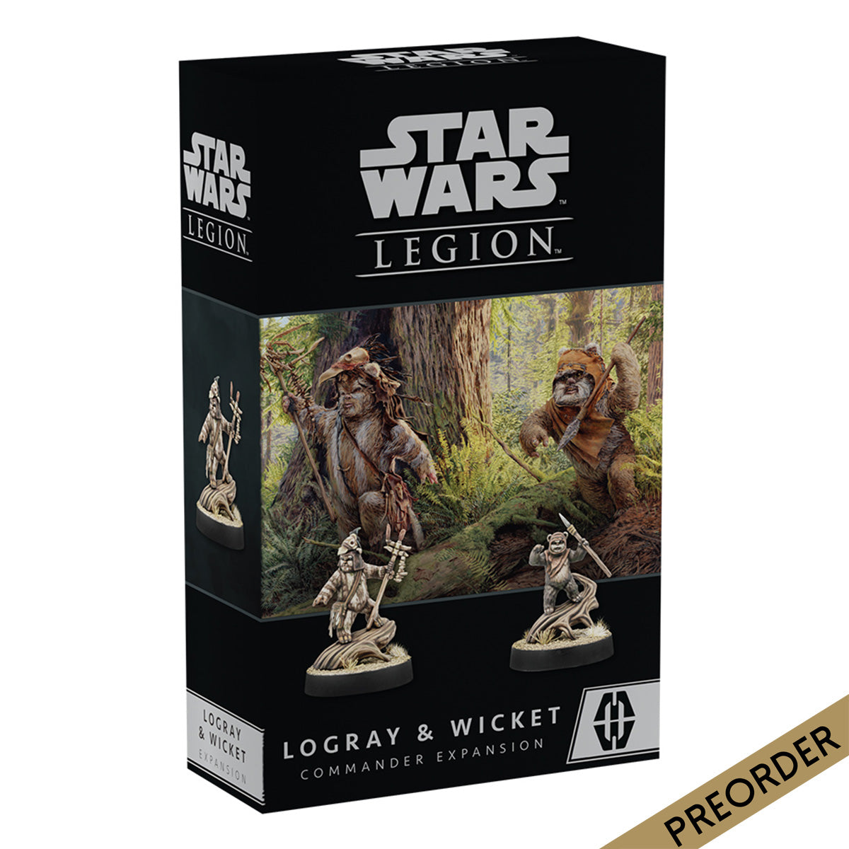 Star Wars Legion Logray & Wicket Commander Expansion