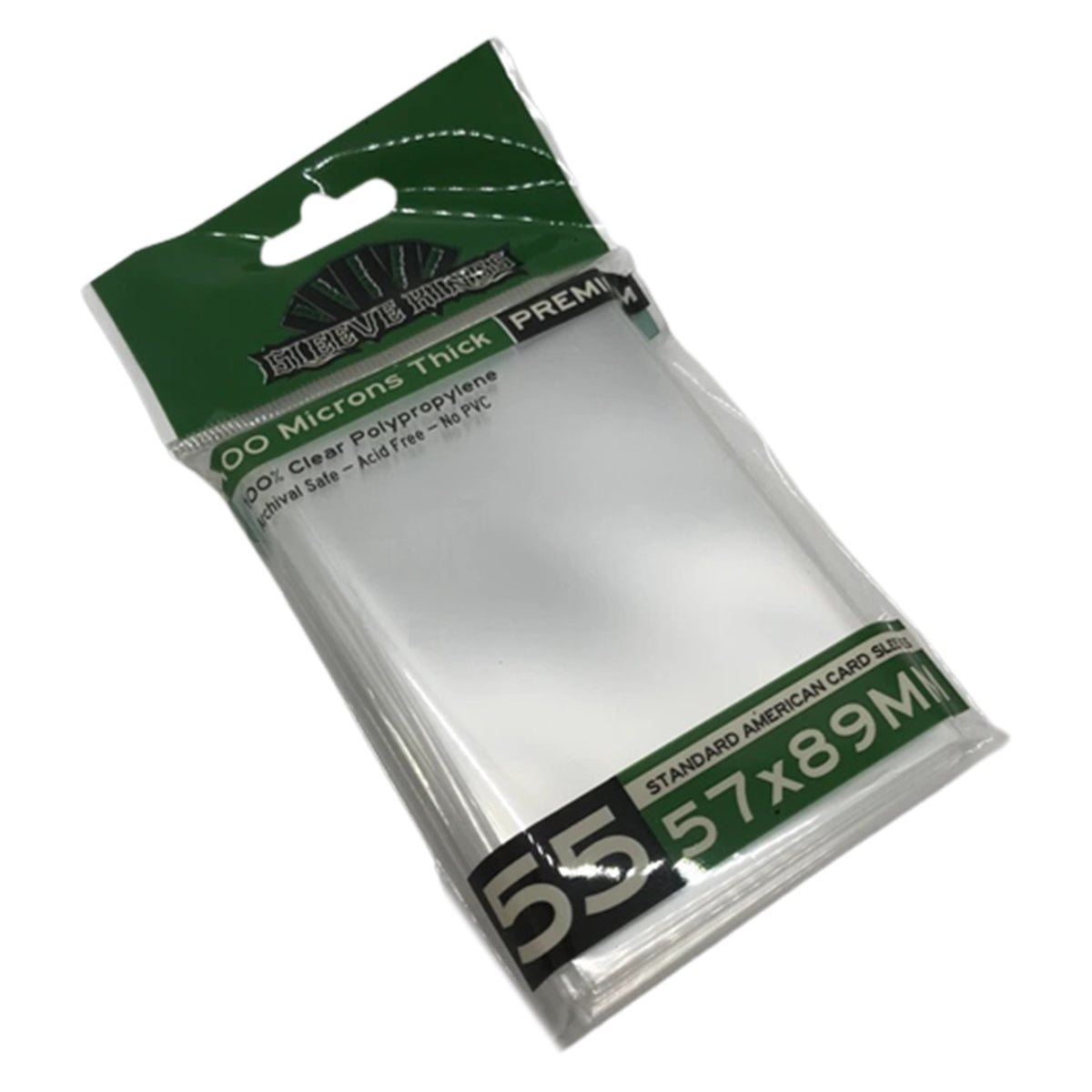 Sleeve Kings Board Game Sleeves Standard American 57mm x 89mm 55pc