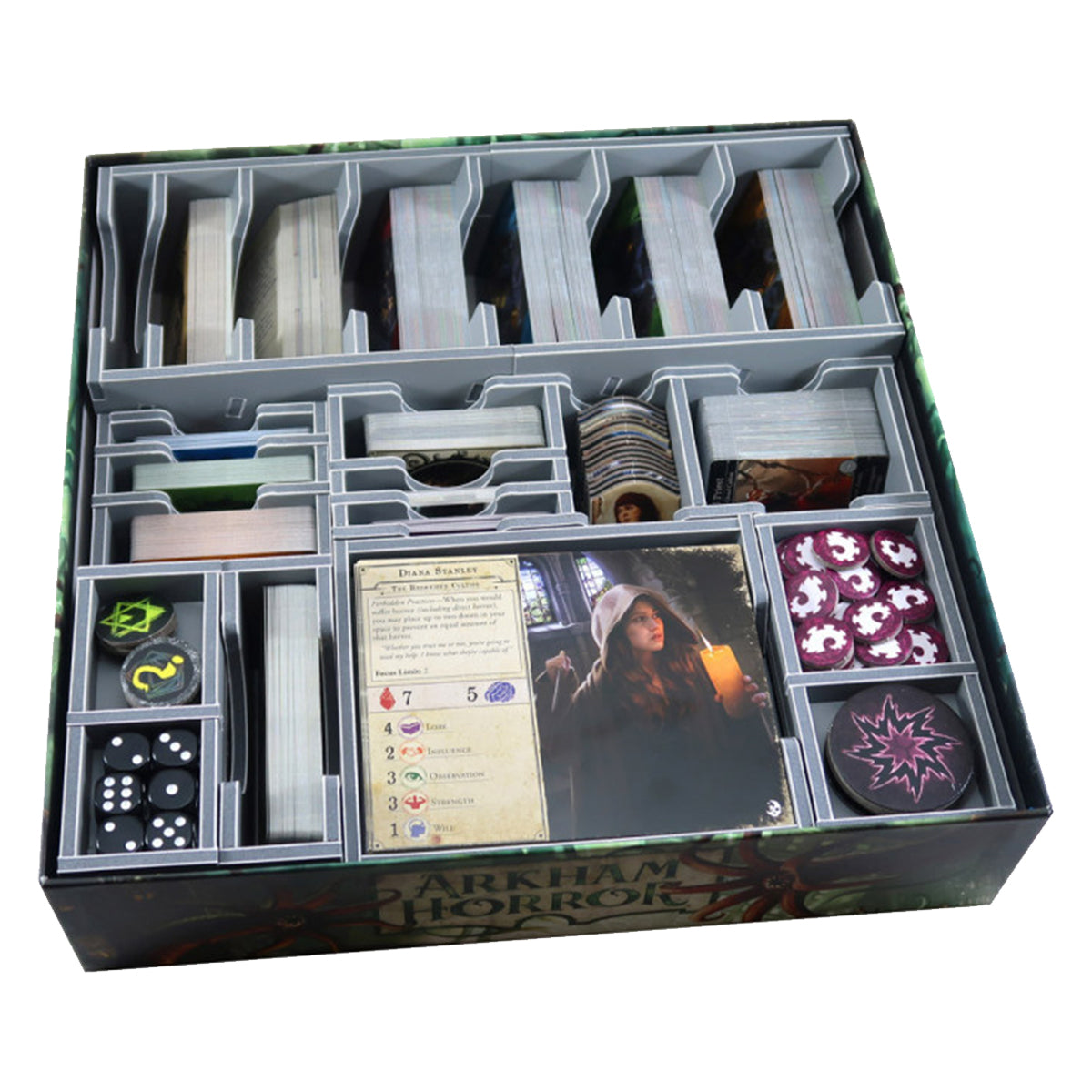Folded Space Game Inserts Arkham Horror