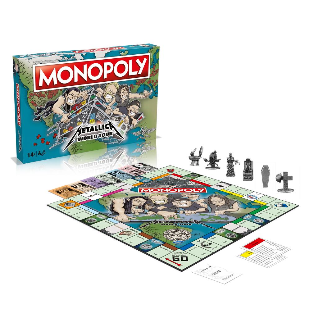 Metallica World Tour Monopoly