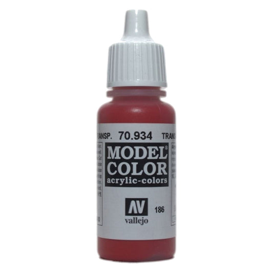 Vallejo Model Colour - Transparent Red 17 ml