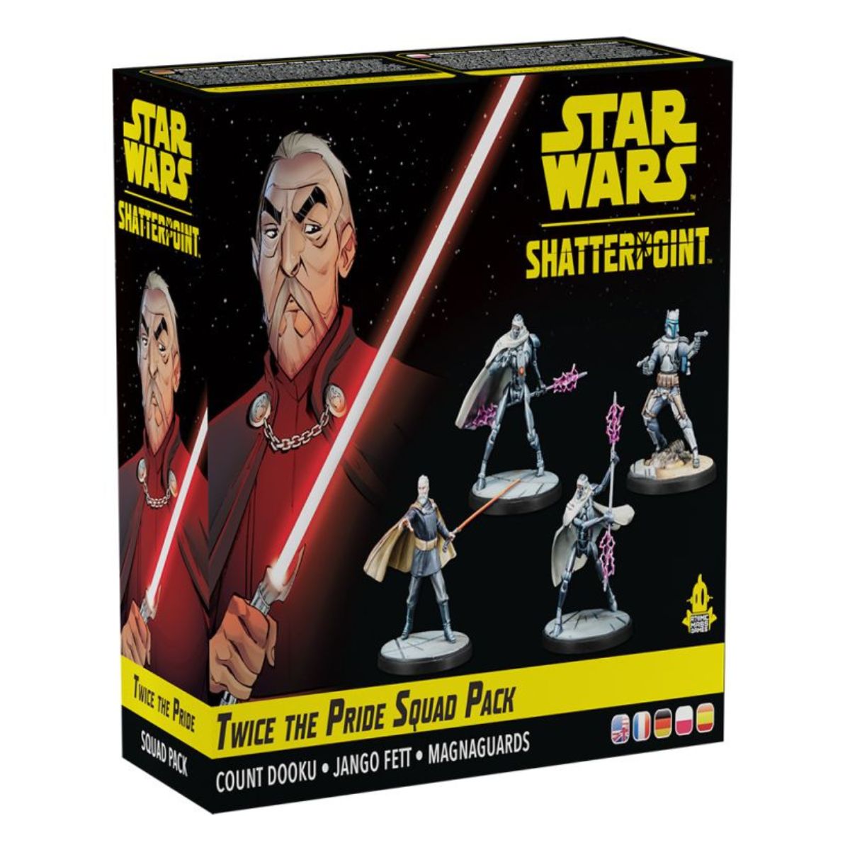 Star Wars Shatterpoint Twice the Pride Count Dooku Squad Pack
