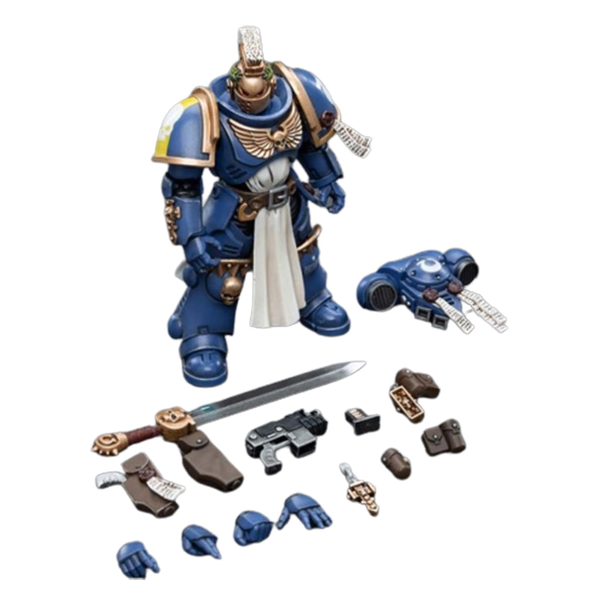 Warhammer Collectibles: 1/18 Scale Ultramarines Primaris Company Champion Brother Parnaeus