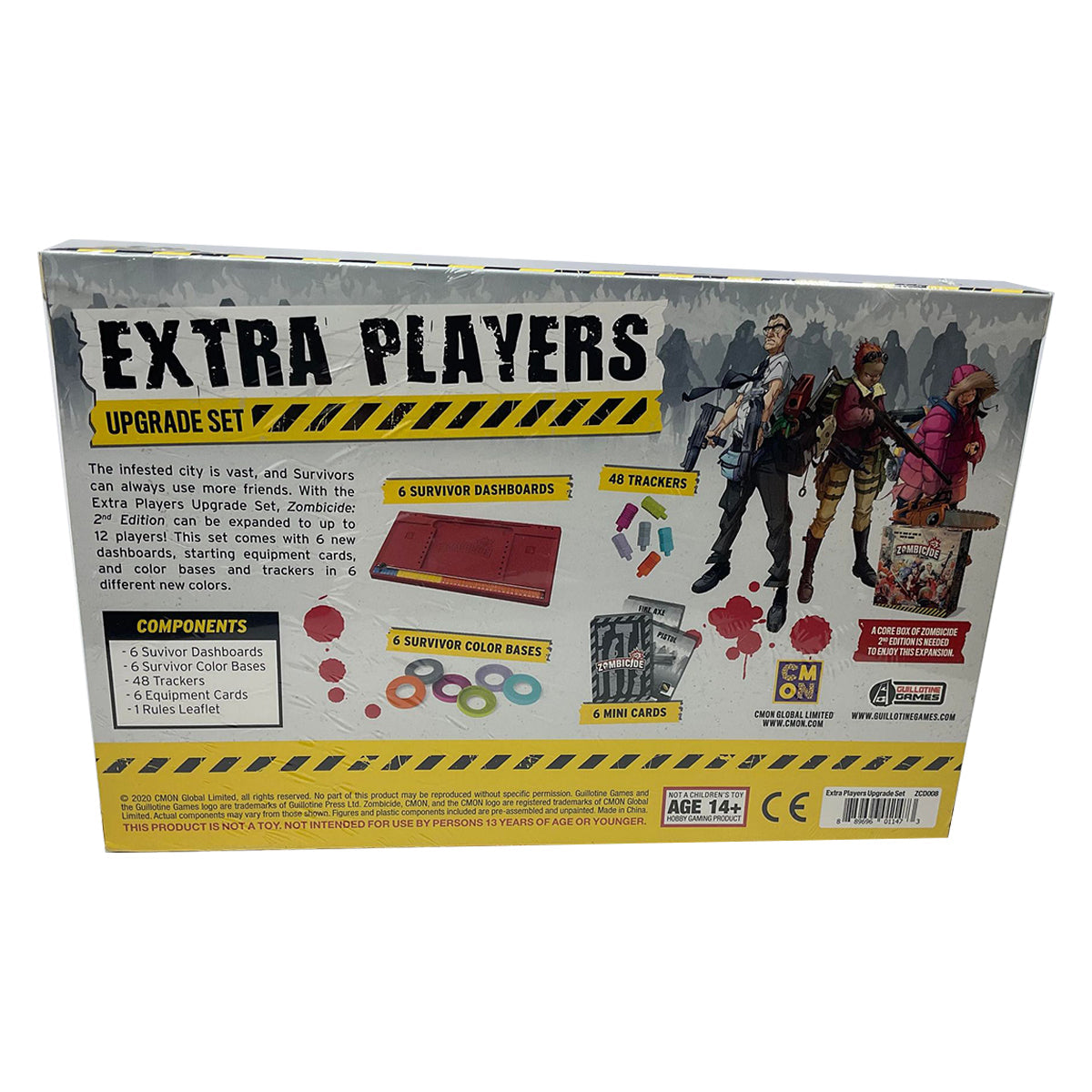 Zombicide 2nd Edition Extra Players Upgrade Pack