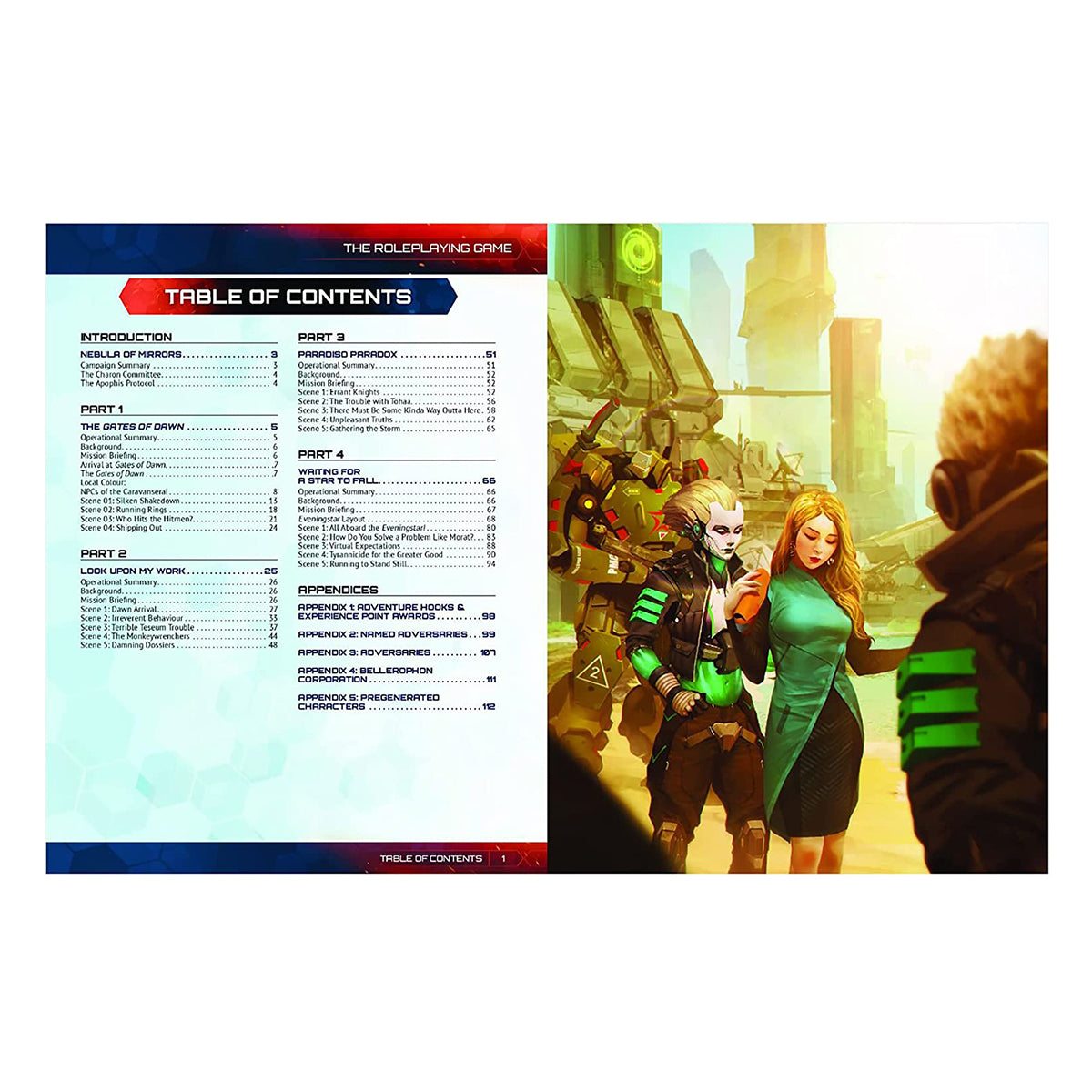 Infinity RPG: Nebula Of Mirrors Campaign