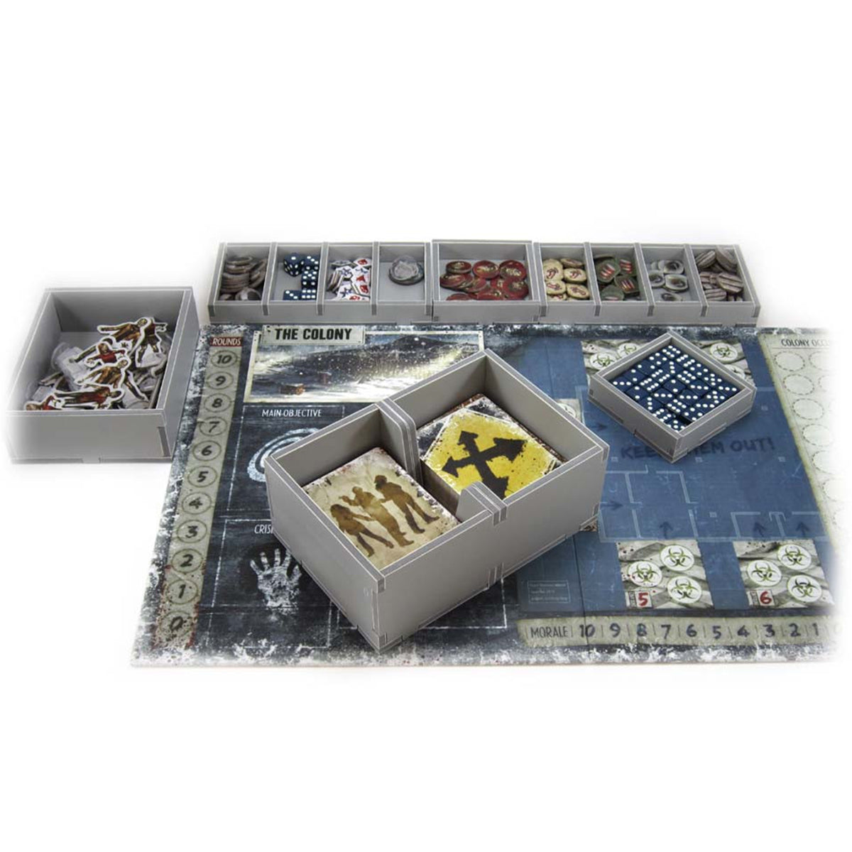Folded Space Game Inserts Dead of Winter and The Long Night