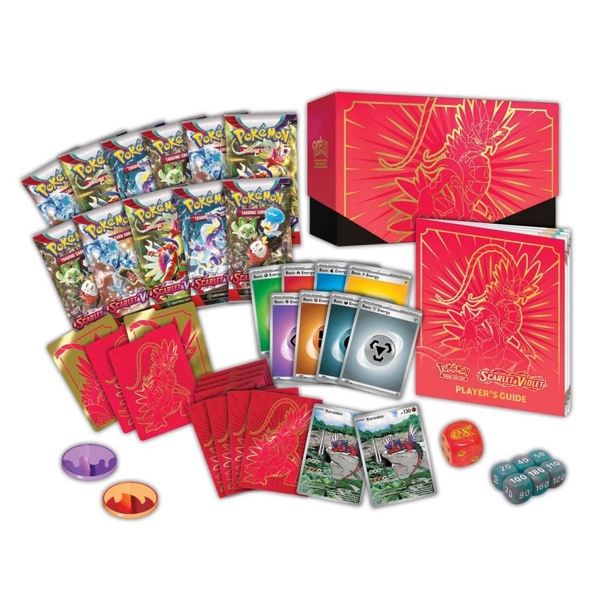 Scarlet & Violet Koraidon/Miraidon Pokemon Center Elite Trainer Box (Pair) Pokemon TCG