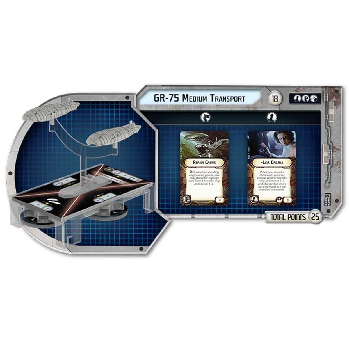 Star Wars Armada Rebel Transports Pack