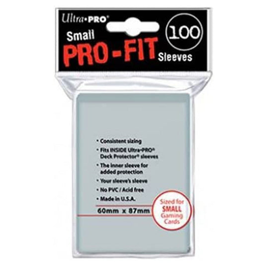 ULTRA PRO Card Sleeves Pro-Fit Small 60 x 87 100ct Yugioh