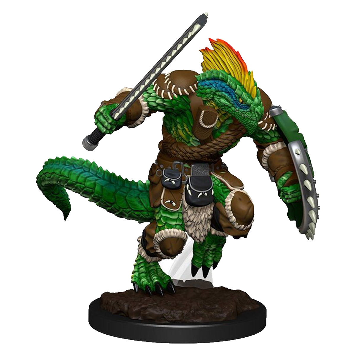 D&D Nolzurs Marvelous Unpainted Miniatures Lizardfolk Barbarian & Lizardfolk Cleric