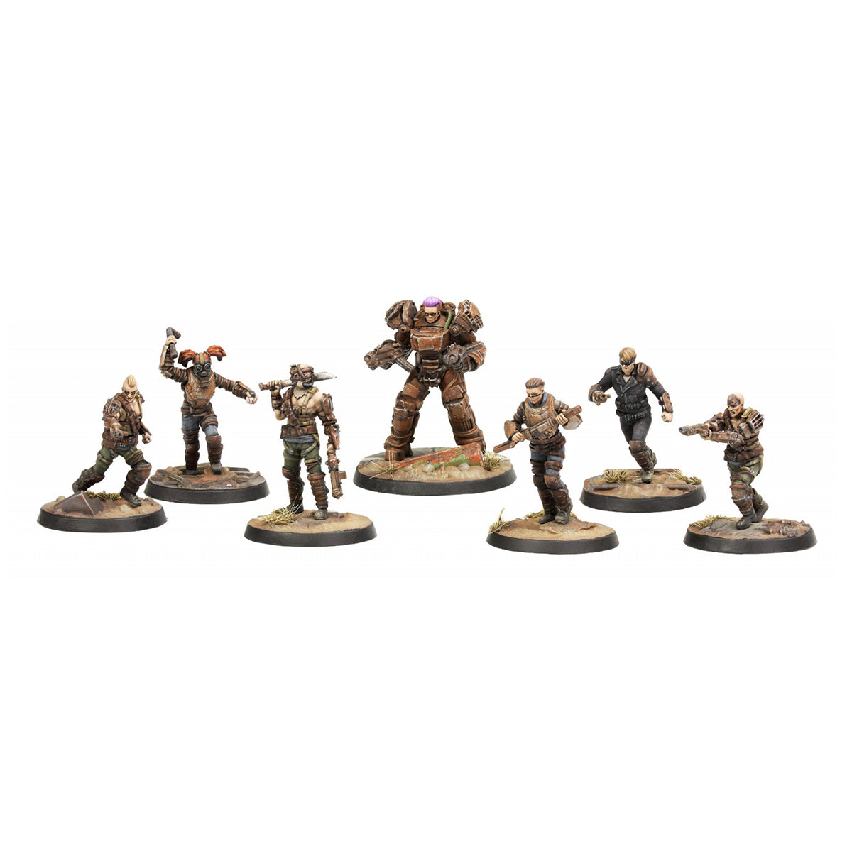 Fallout Wasteland Warfare Raiders Core Set Miniatures