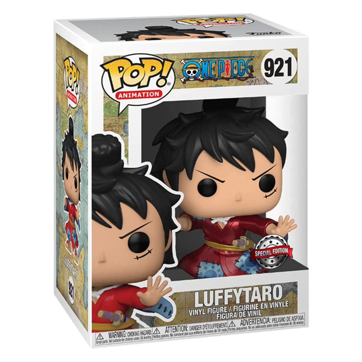 One Piece - Luffytaro in Kimono Metallic Pop! Vinyl