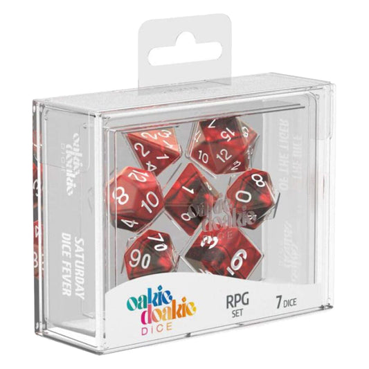 Oakie Doakie Dice RPG Set GemiDice - Vampire 7pc