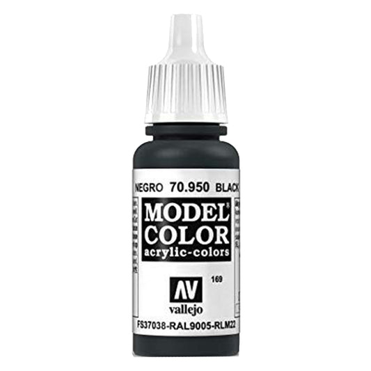 Vallejo Model Colour - Black 17 ml