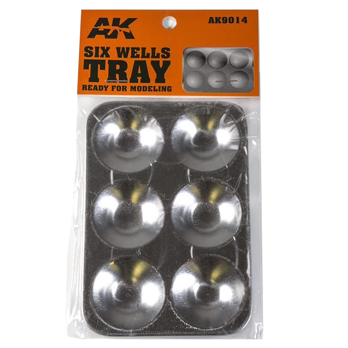 AK Interactive Complements - Six Wells Tray