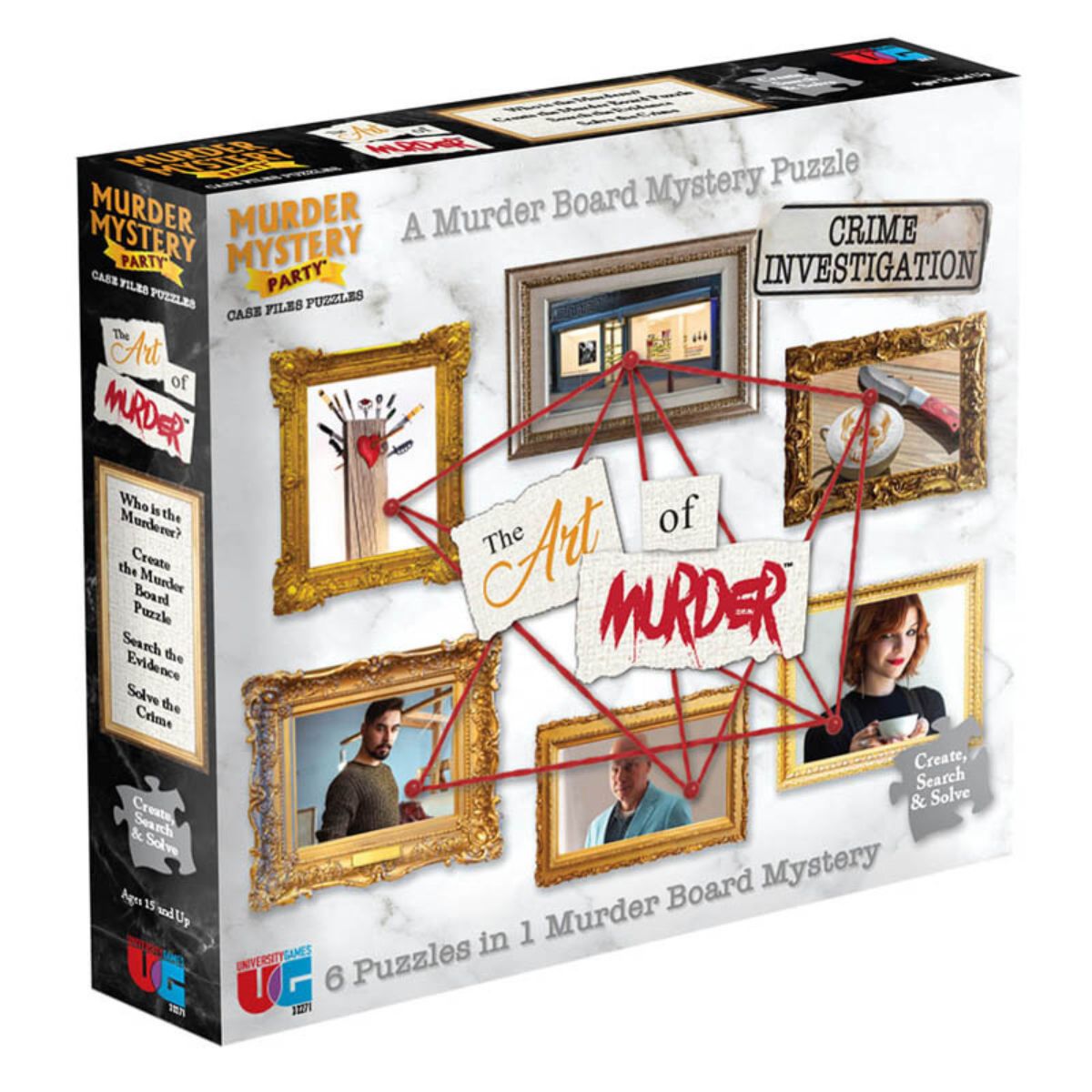 Murder Mystery Party Case Files - The Art Of Murder