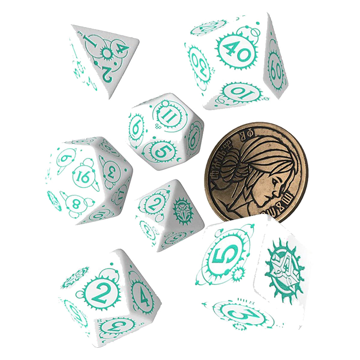 Q Workshop The Witcher Dice Set Ciri - The Law of Surprise