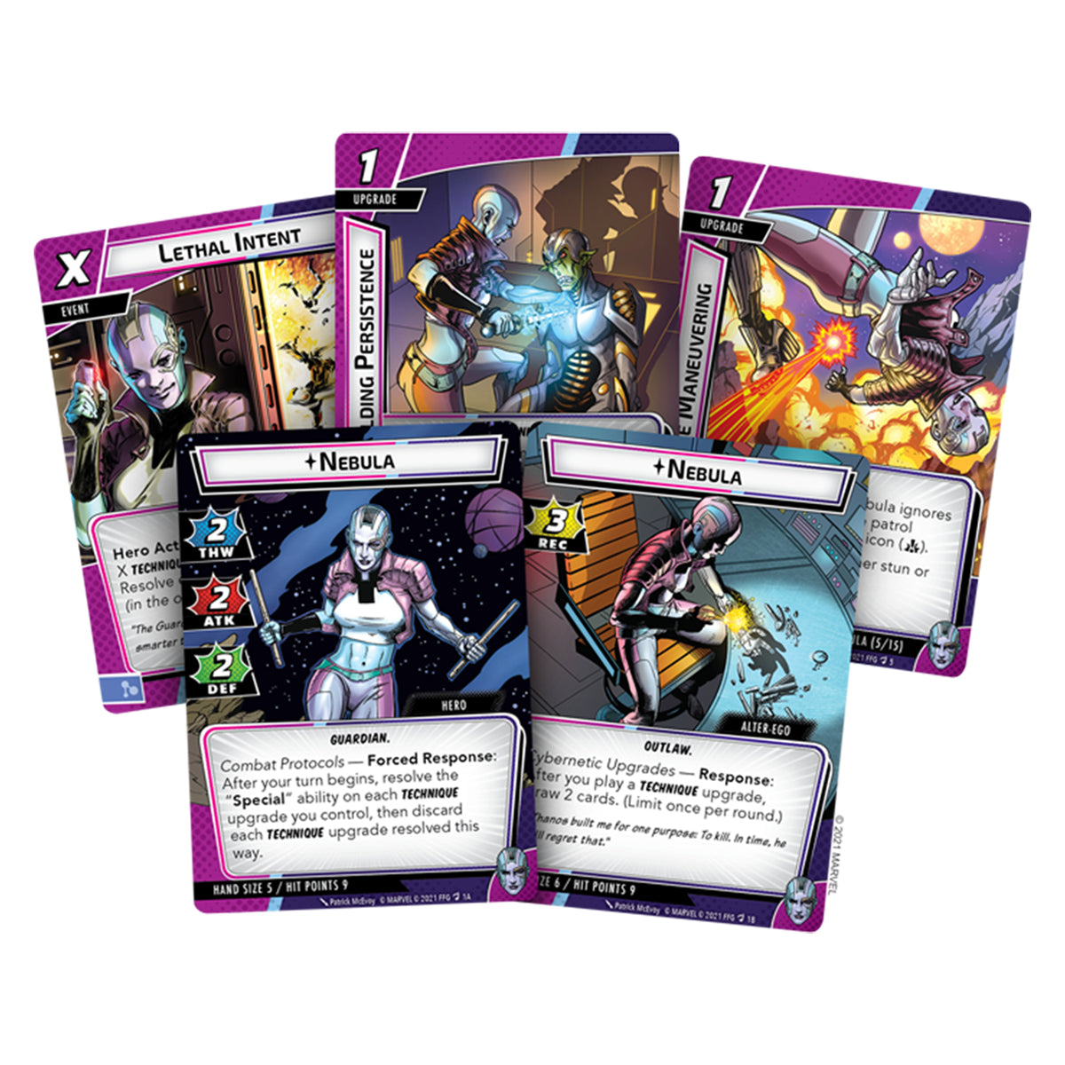 Marvel Champions LCG Nebula Hero Pack