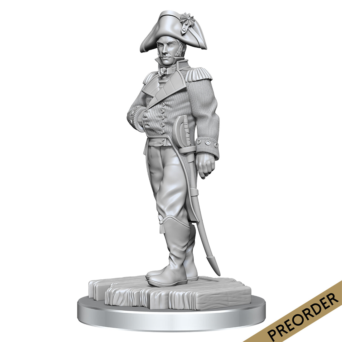 Wizkids Deep Cuts Unpainted Miniatures Ships Crew Box Set