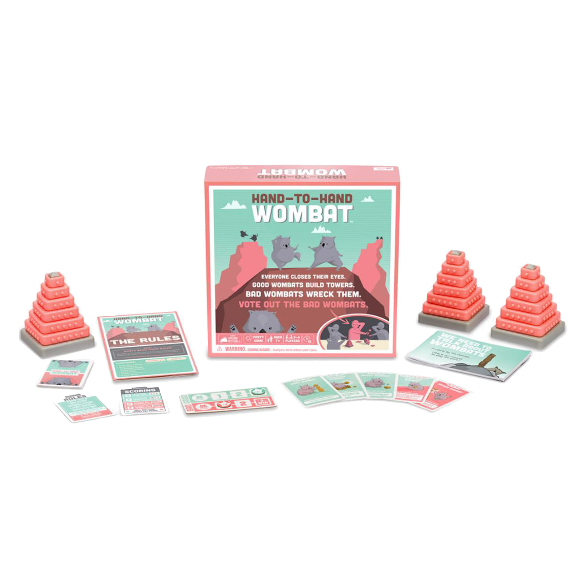 Hand to Hand Wombat (By Exploding Kittens)