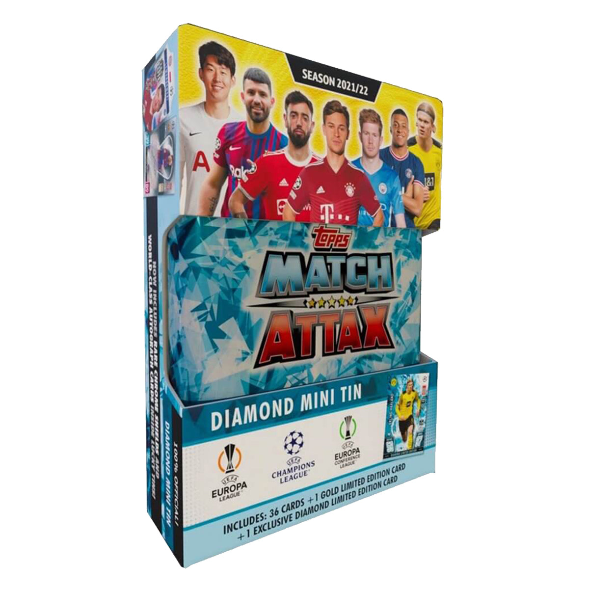 UEFA Champions League 2021/2022 Edition Mini Tins (Set of 4) MATCH ATTAX