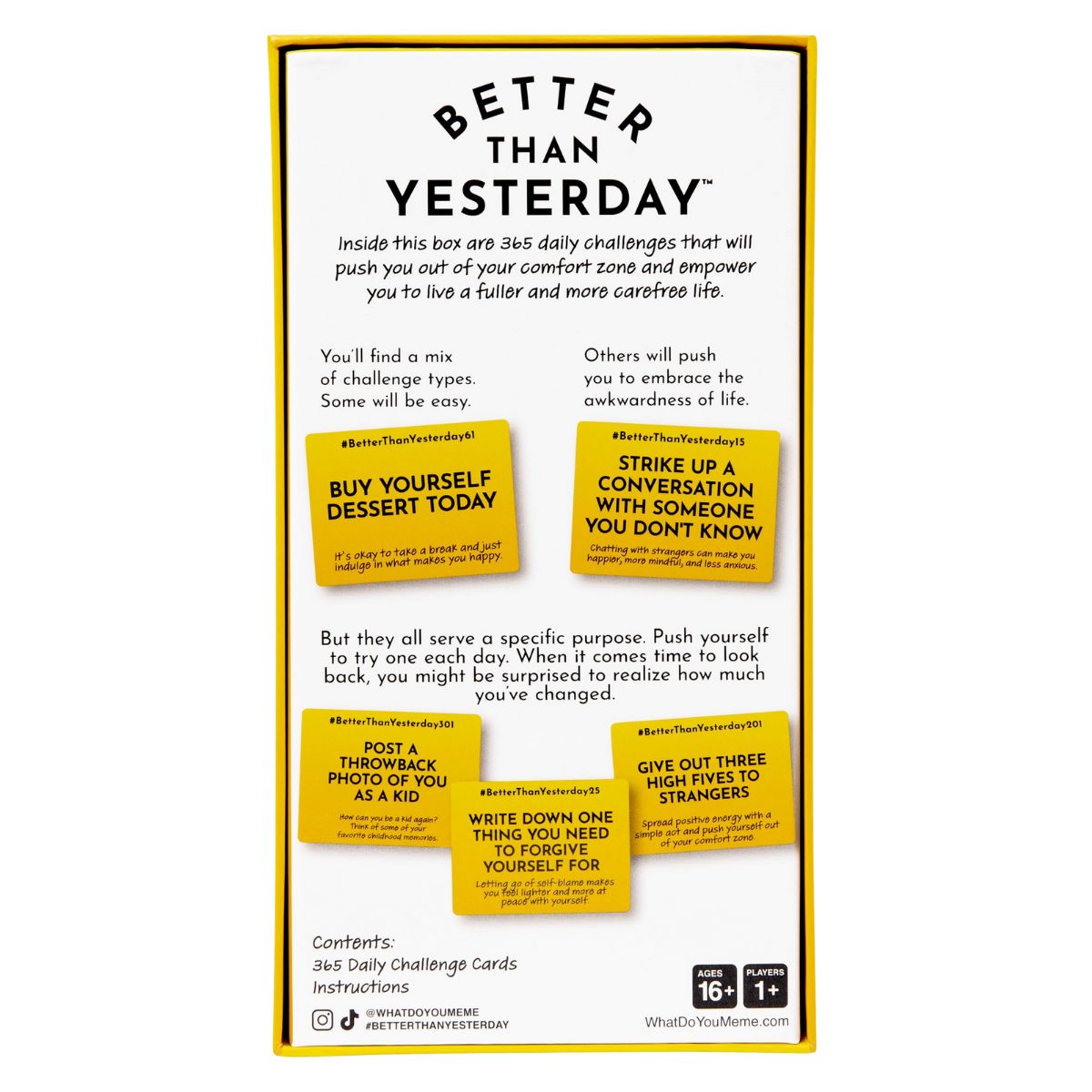 Better Than Yesterday