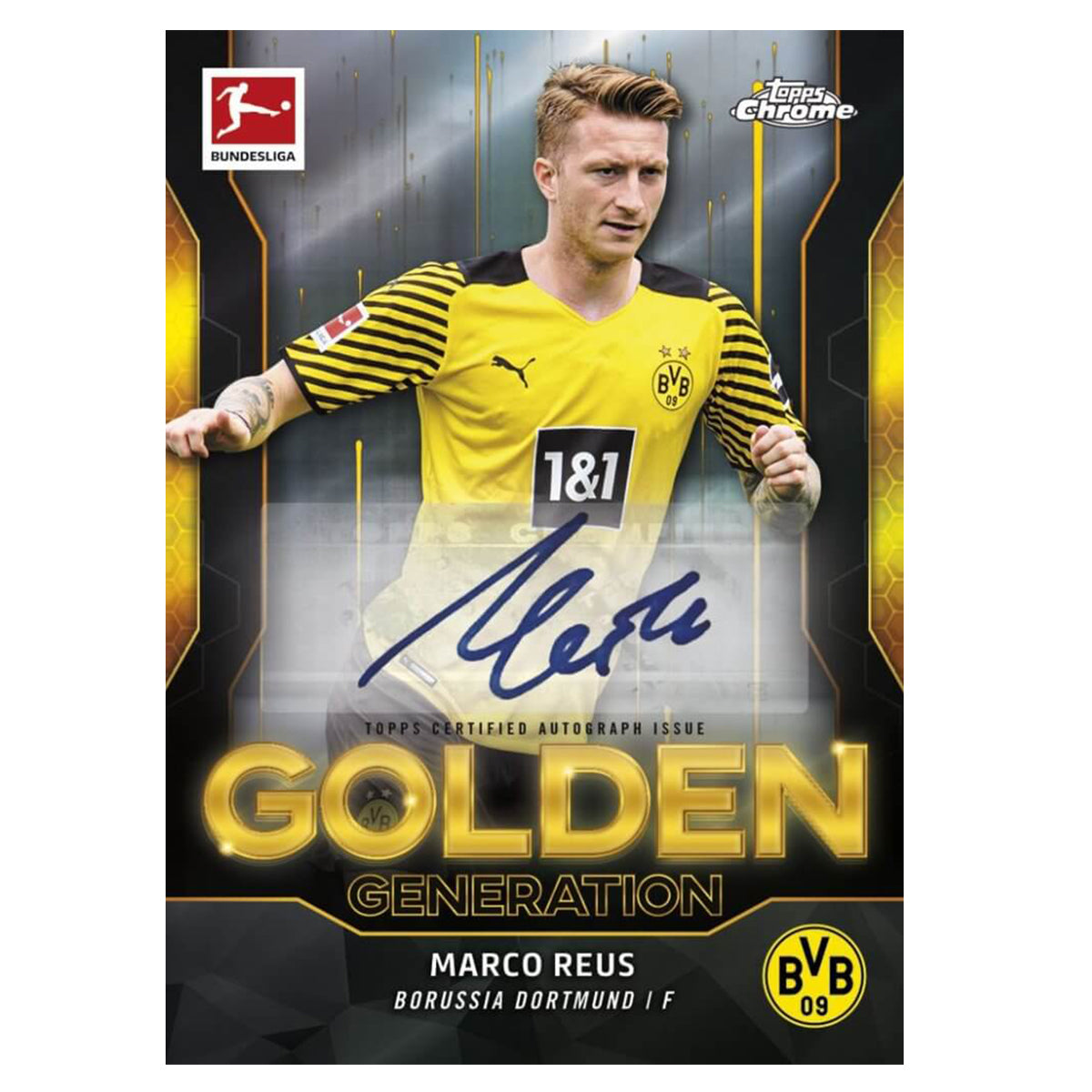 TOPPS 2022 Chrome Bundesliga Hobby Collection Display