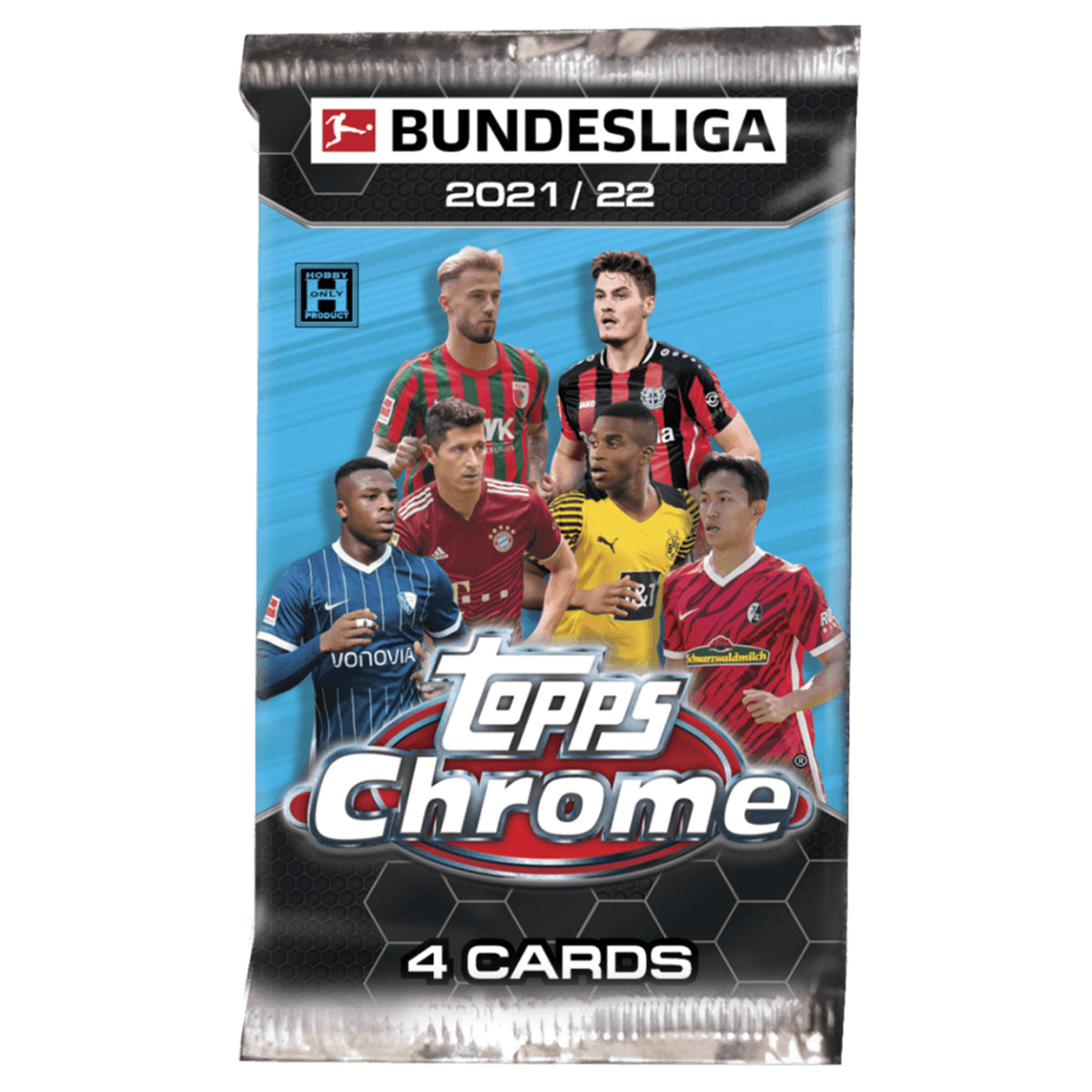 TOPPS 2022 Chrome Lite Bundesliga Hobby Collection Display