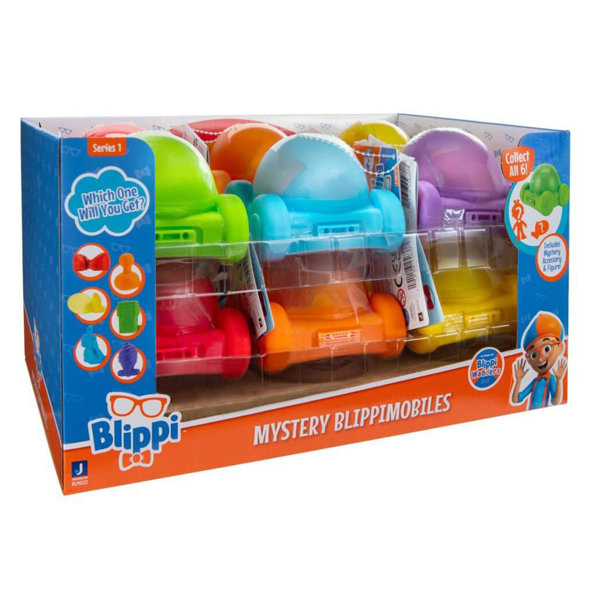 BLIPPI Blind Figures W1 (Blippi's Animated Mobile) (Random select)