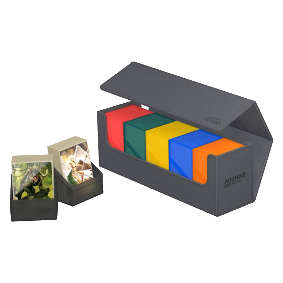 Ultimate Guard Arkhive 400+ XenoSkin Monocolor Grey Deck Box