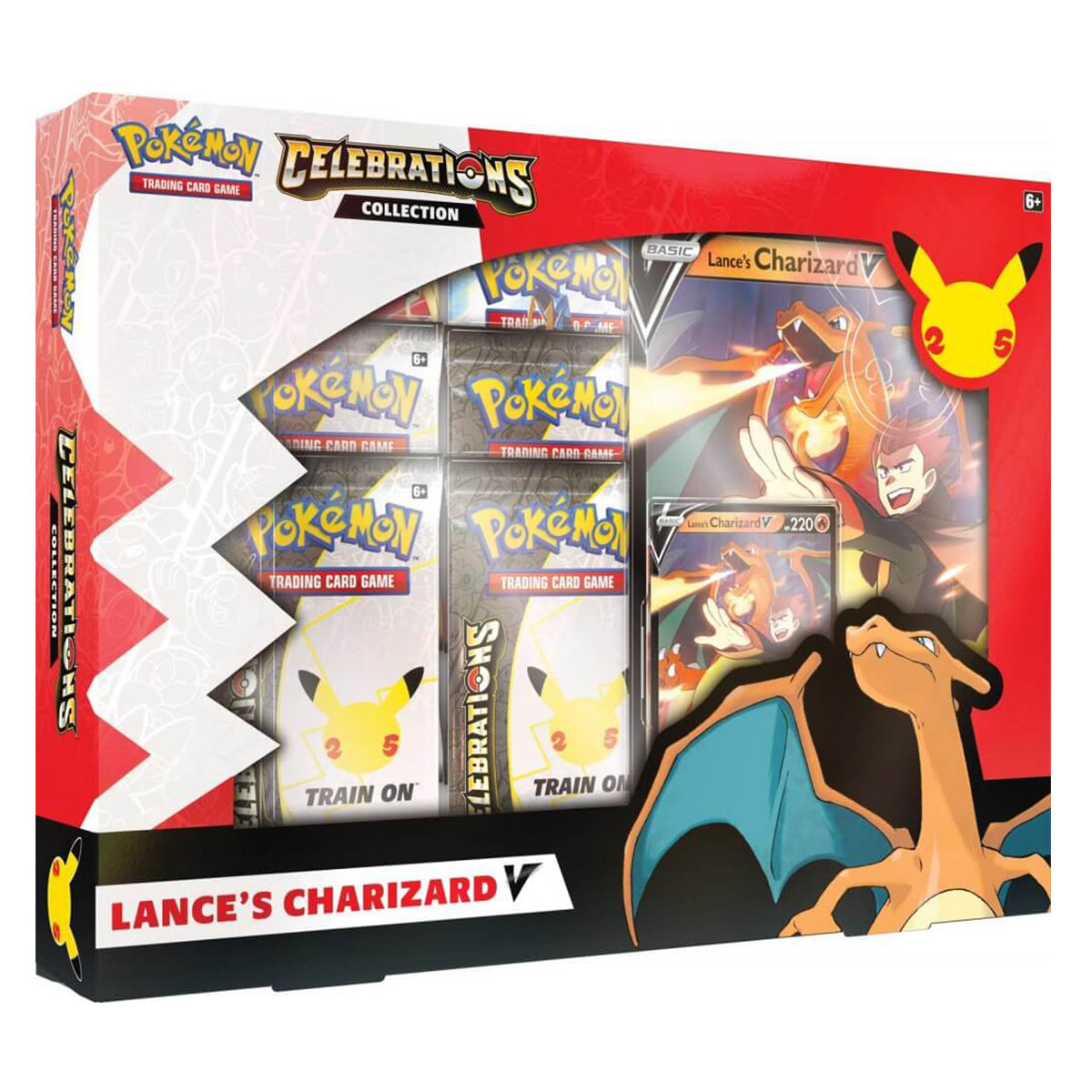 POKEMON  Celebrations Collections V Box Lance's Charizard V and Dark Sylveon V (Pair)