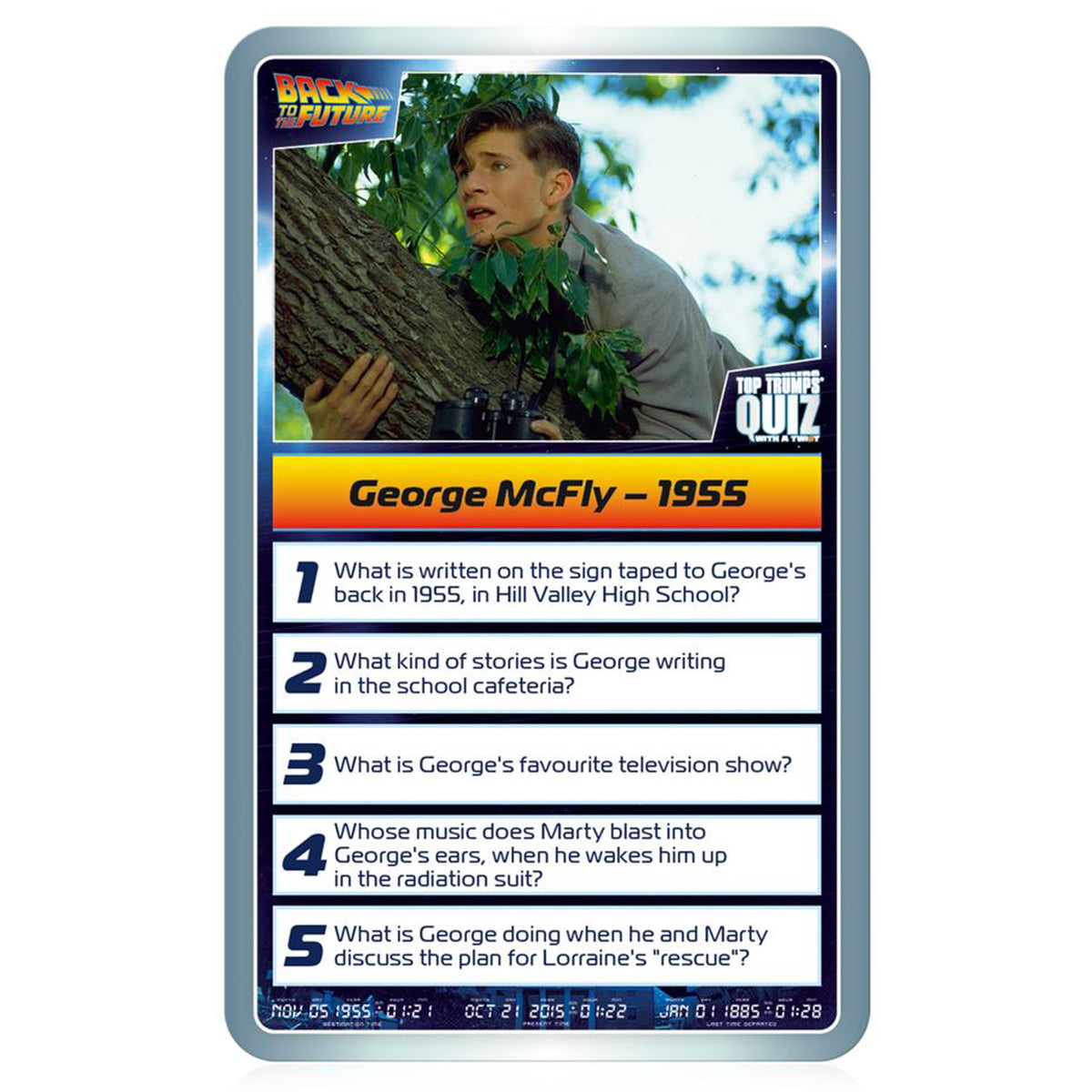 Top Trumps Quiz: Back To The Future