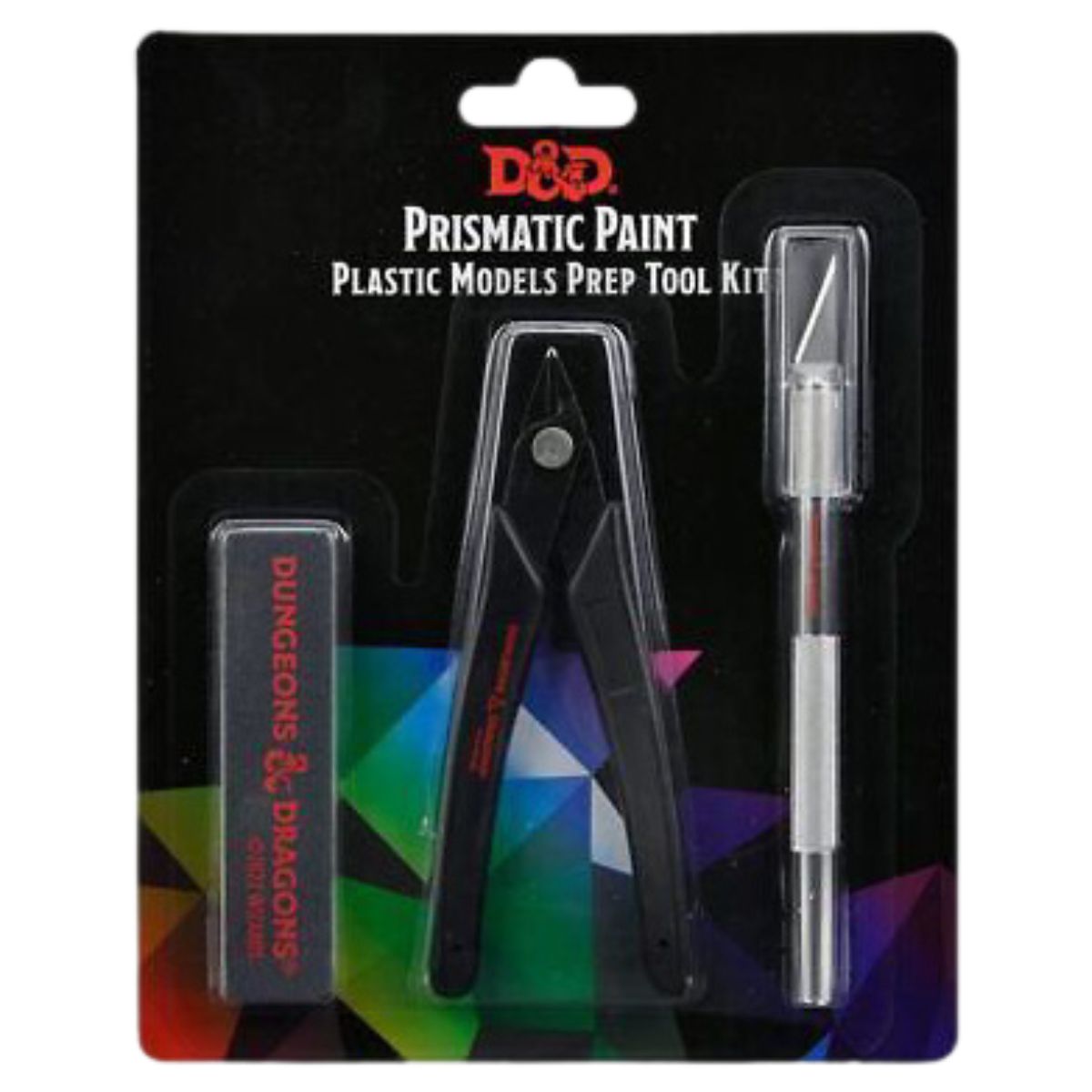 D&D Prismatic Paint Plastic Models Prep Tool Kit