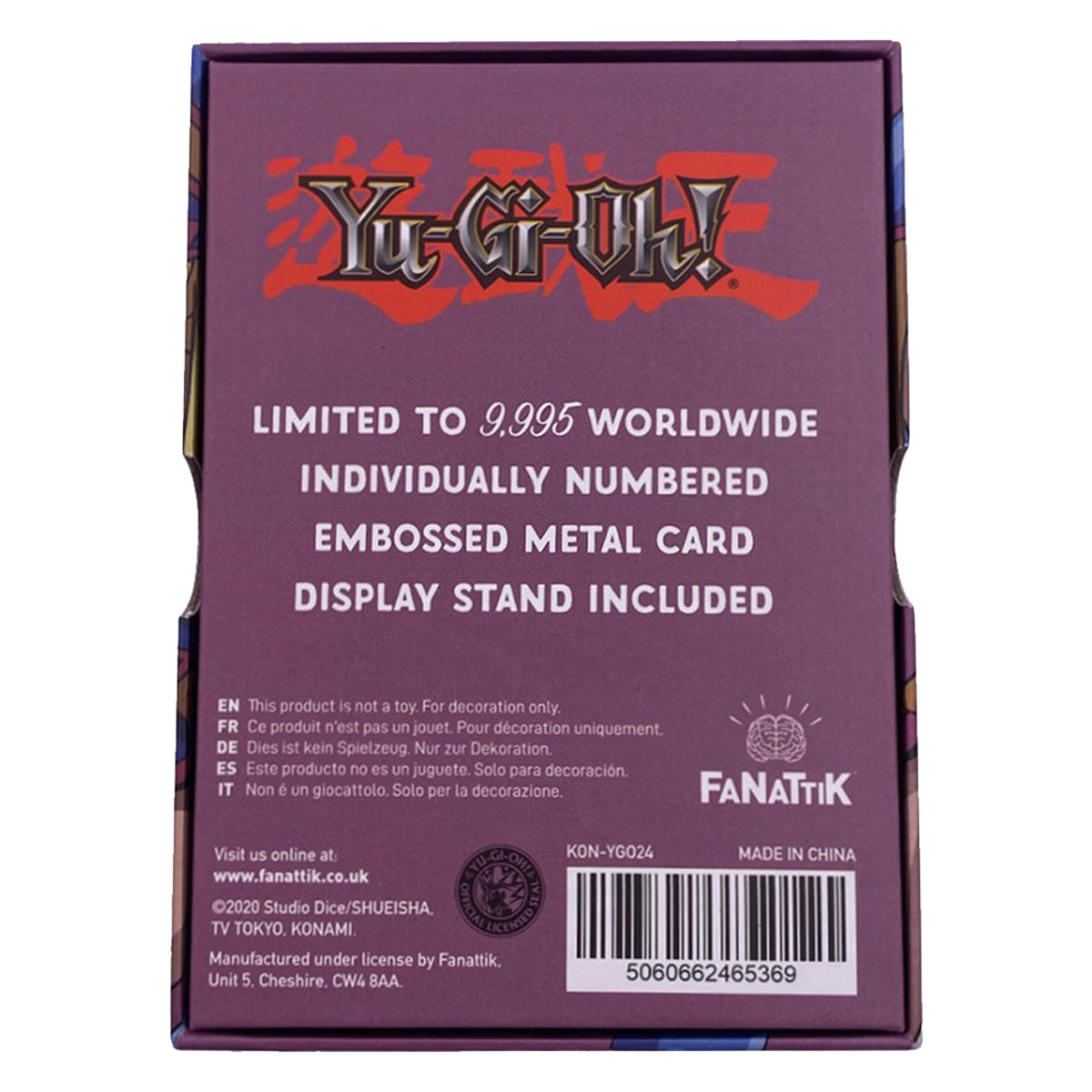 Dark Magician Girl Metal Card YuGiOh