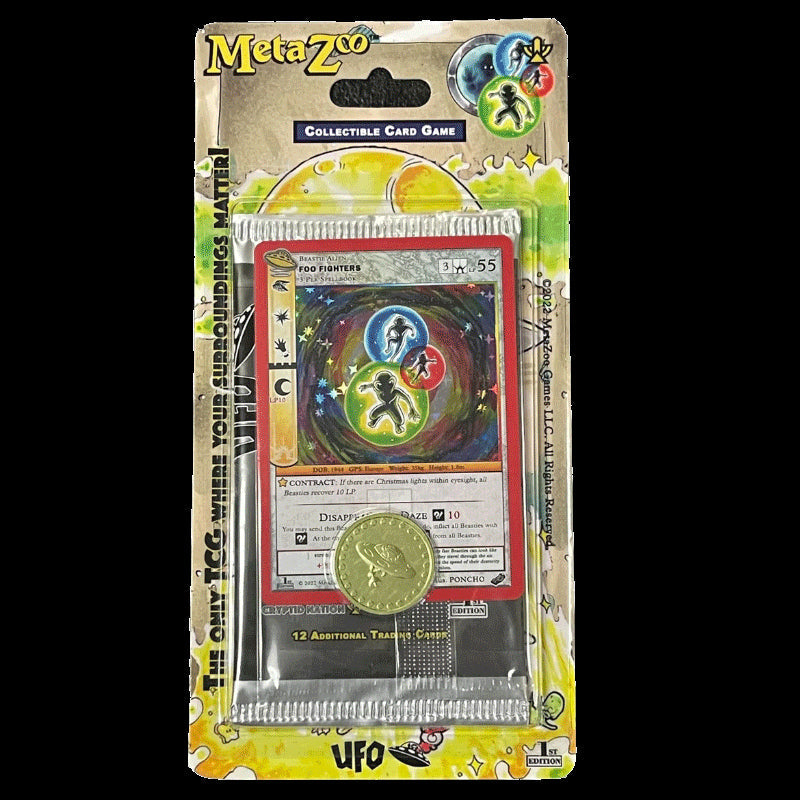 MetaZoo TCG UFO 1st Edition Single Blister Pack (Random select)
