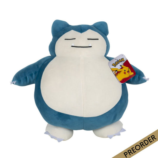 Pokemon Plush Sleeping Snorlax 18"