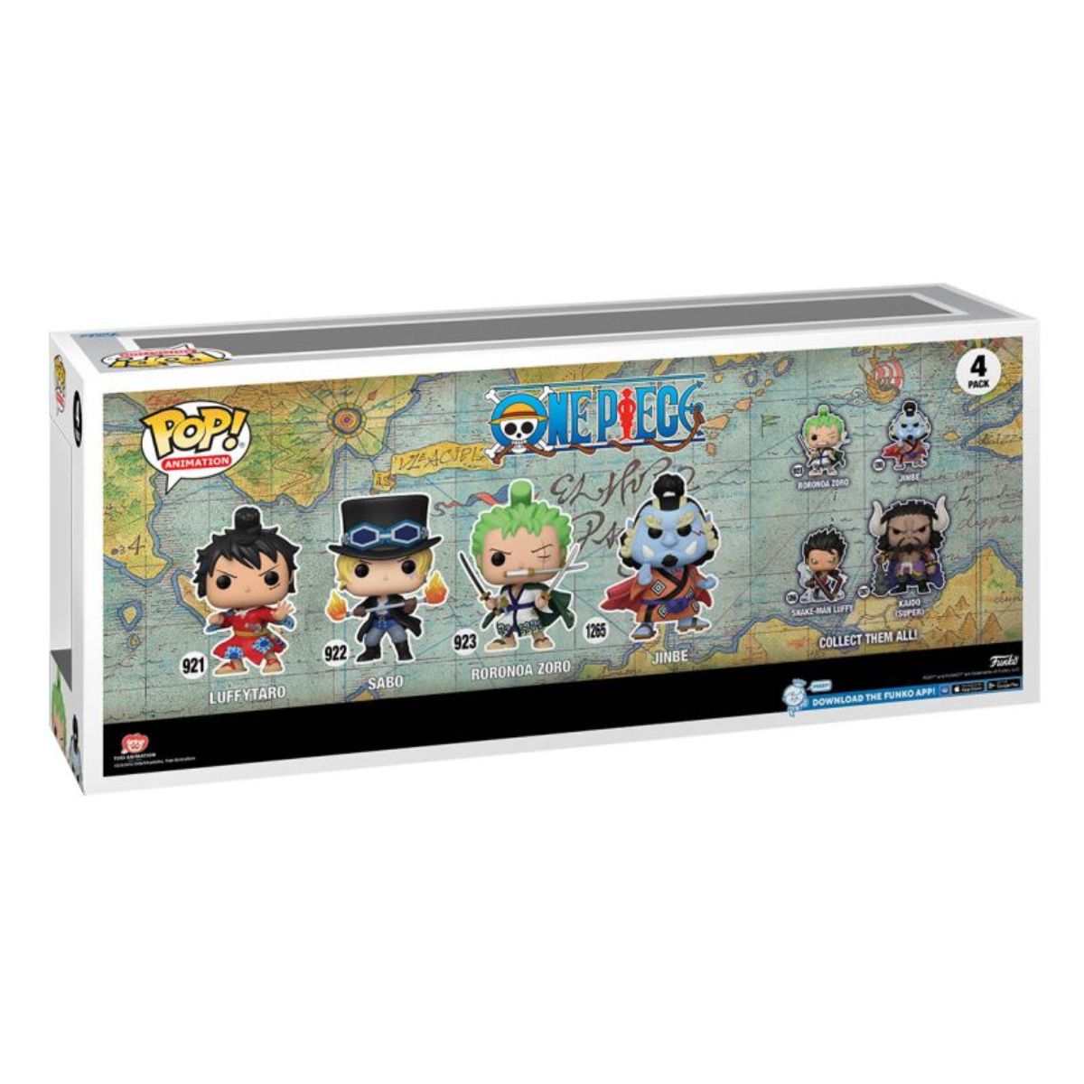One Piece - Series 4 Pop! Vinyl 4-Pack