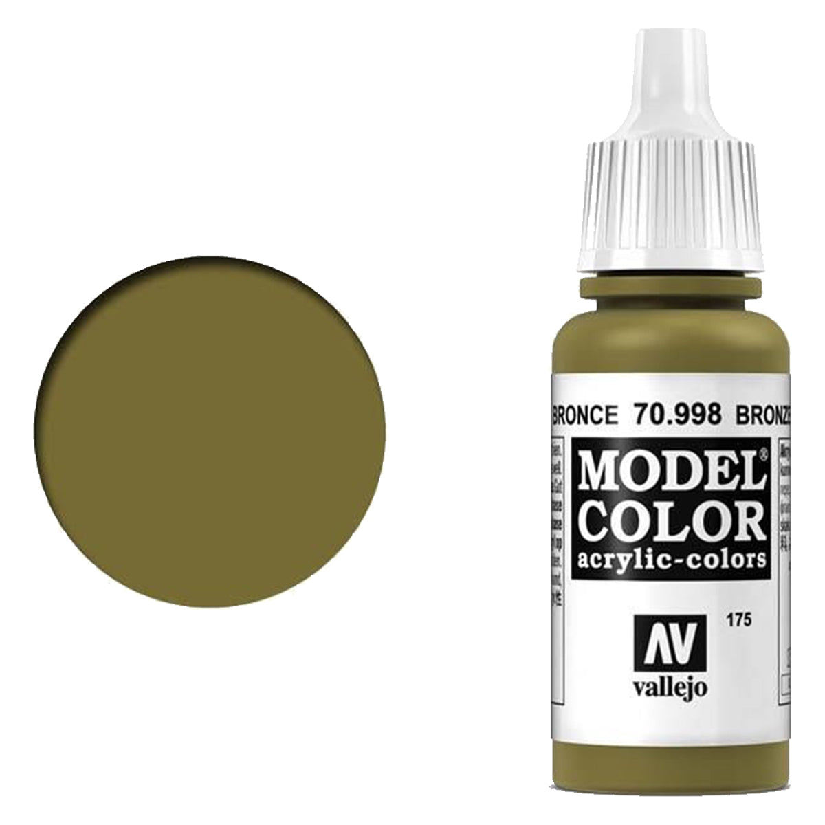 Vallejo Model Colour - Metallic Bronze 17 ml