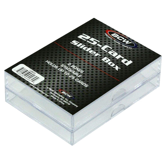 BCW 2 Piece Slider Box 25 Count