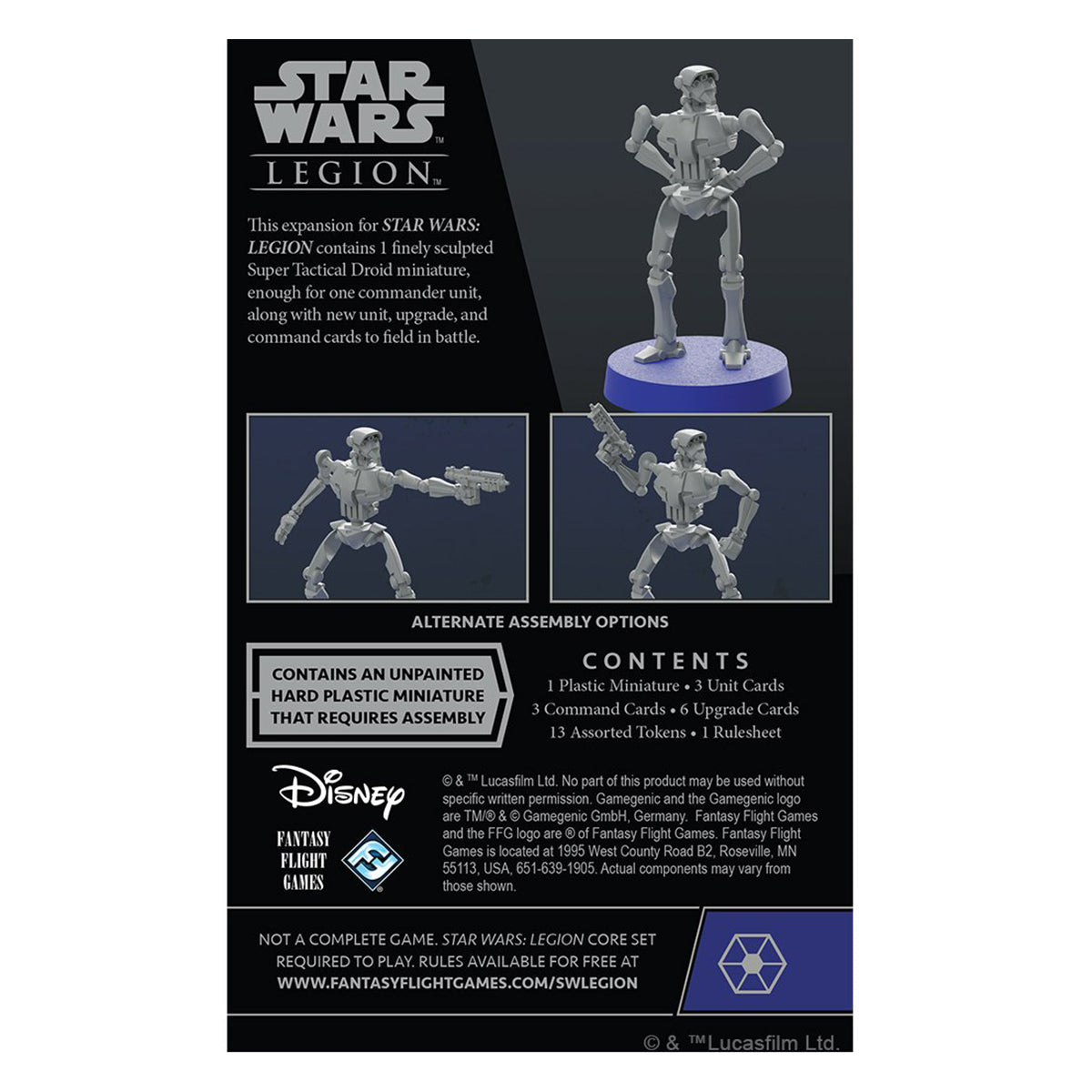 Star Wars Legion Super Tactical Droid Commander Expansion