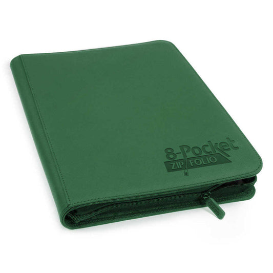 Ultimate Guard 8-Pocket ZipFolio XenoSkin Green Folder