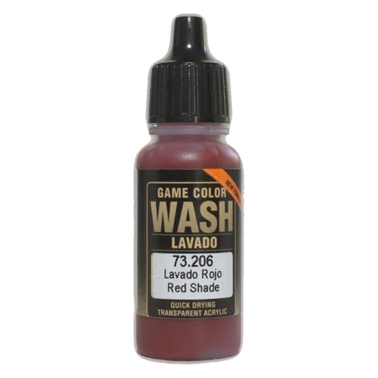 Vallejo Game Colour - Red Wash 17 ml