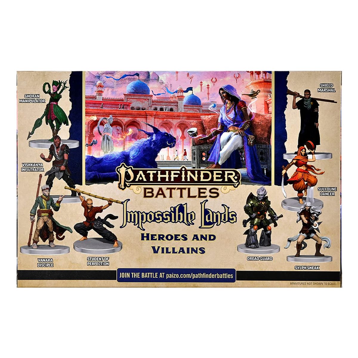 Pathfinder Battles Impossible Lands Heroes and Villains Boxed Set