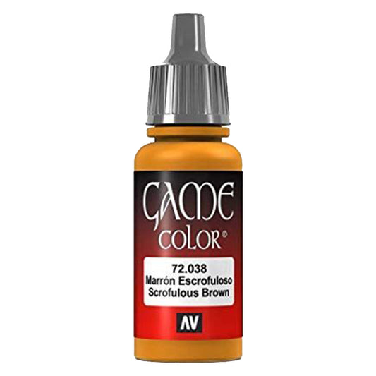 Vallejo Game Colour - Scrofulous Brown 17 ml