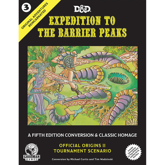 D&D Original Adventures Reincarnated 3 Expedition to the Barrier Peaks